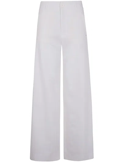 High Expert Trousers In White