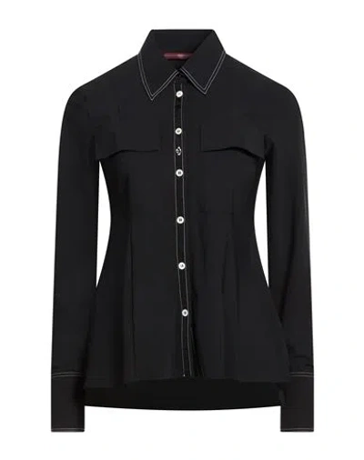 High Forward Woman Shirt Black Size 12 Nylon, Elastane