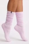 High Heel Jungle 3-pack Scrunch Premium Grip Socks In Pink