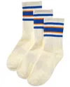 High Heel Jungle 3pk Sophomore Sock Set In Neutral