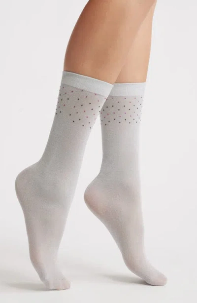 High Heel Jungle Baby Shimmer Crew Socks