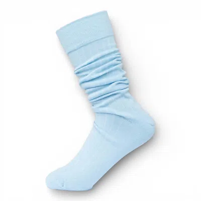 High Heel Jungle By Kathryn Eisman Women's Arcade Fine Knit Sock - Blue