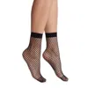 High Heel Jungle By Kathryn Eisman Women's Black Catch Em Fishnet In Black