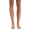 High Heel Jungle By Kathryn Eisman Women's Brown Dream Crystal Tights- Nude In Brown