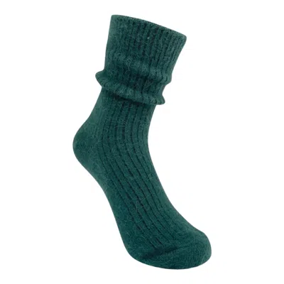 High Heel Jungle By Kathryn Eisman Women's Cashmere Sock Green