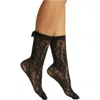 High Heel Jungle By Kathryn Eisman Women's Coco Lace Sock - Black In Black