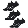High Heel Jungle By Kathryn Eisman Women's Cushion Support Sport Socks - Black In Black