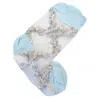 High Heel Jungle By Kathryn Eisman Women's Flower Trellis Sheer Sock- Seafoam