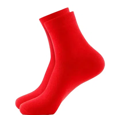 High Heel Jungle By Kathryn Eisman Women's Lil Red Cotton Socks