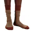 High Heel Jungle By Kathryn Eisman Women's Minty Tall Sock Os Brown Combo In Brown