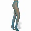 High Heel Jungle By Kathryn Eisman Women's Monet Lace Tights Blue In Blue
