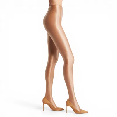 High Heel Jungle By Kathryn Eisman Women's Neutrals Mercury Tights - Tan In Brown