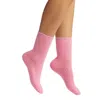 High Heel Jungle By Kathryn Eisman Women's Pink / Purple Cashmere Cloud Sock - Mediumpink In Pink/purple