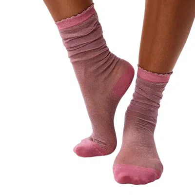 High Heel Jungle By Kathryn Eisman Women's Pink / Purple Sheer Magic Knee Pink In Pink/purple