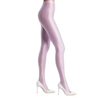 High Heel Jungle By Kathryn Eisman Women's Purple Mercury Tights - Lilac