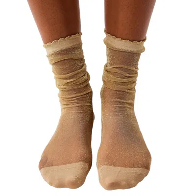 High Heel Jungle By Kathryn Eisman Women's Sheer Magic Knee Gold