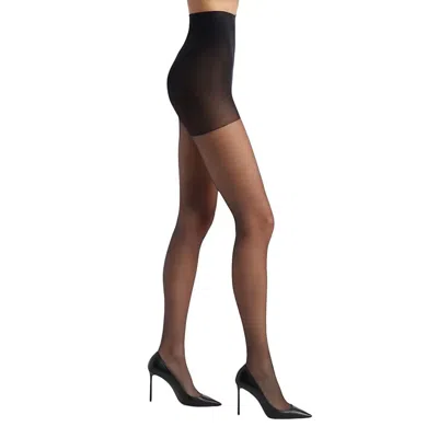 High Heel Jungle By Kathryn Eisman Women's Sheer Magic Ultra Sheer Tear Resistant Tights 2 Pack - Black