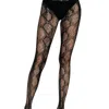 High Heel Jungle By Kathryn Eisman Women's Sleek Snakeskin Tights - Black In Black