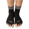 High Heel Jungle By Kathryn Eisman Women's The After Party Foot Relief Socks - Black In Black