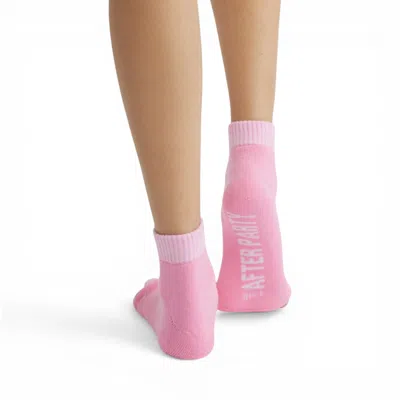 High Heel Jungle By Kathryn Eisman Women's The After Party Foot Relief Socks - Pink