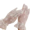 High Heel Jungle By Kathryn Eisman Women's The Emily Glove- White In White