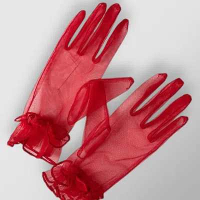 High Heel Jungle By Kathryn Eisman Women's The Emily Glove - Red