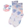 High Heel Jungle By Kathryn Eisman Women's Tie Dye Scunchie And Sock Set In Multi