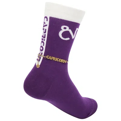 High Heel Jungle By Kathryn Eisman Women's White Capricorn Sock And Anklet Set