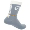 High Heel Jungle By Kathryn Eisman Women's Gold / Grey / White Cancer Sock & Anklet Set In White/gold/grey