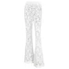 High Heel Jungle By Kathryn Eisman Women's White Jen Lace Pant- Xsmall/ Small In White
