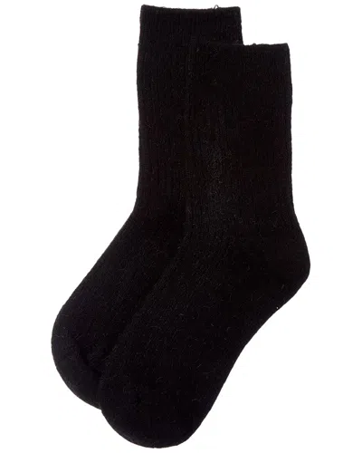 High Heel Jungle Cashmere-blend Cloud Socks In Black