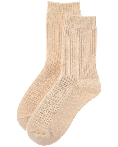 High Heel Jungle Cashmere-blend Cloud Socks In Pink