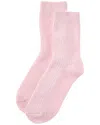 High Heel Jungle Cashmere-blend Cloud Socks In Pink