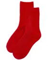 High Heel Jungle Cashmere-blend Cloud Socks In Red
