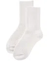 High Heel Jungle Cashmere Cloud Cashmere-blend Socks In Neutral