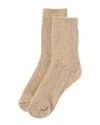 High Heel Jungle Cashmere Blend Cloud Socks In Brown