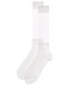 High Heel Jungle Glitter Shimmery Lights Socks In White