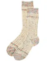 High Heel Jungle Grandpa Knit Socks In Neutral