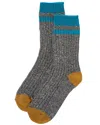 High Heel Jungle Princestown Varsity Socks In Gray