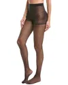 High Heel Jungle Richie Diamond Crystal Tights In Burgundy