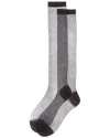 High Heel Jungle Sheer Magic Knee Socks In Black