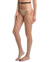 High Heel Jungle Starstruck Fishnet Tights In Black