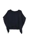 High Layered Top In Black