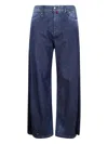 High Innovate Denim Trousers In 蓝色