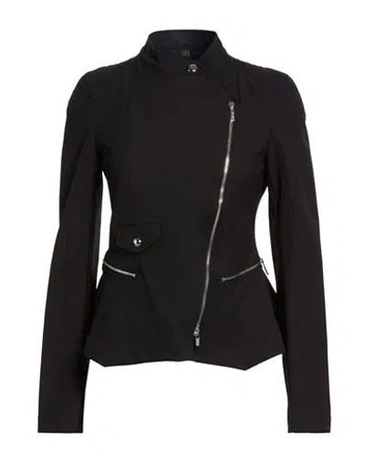 High Journey Woman Jacket Black Size 10 Nylon, Elastane