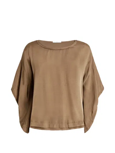 High Majestic Short Sleeve Top In Multi