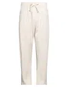 High Pants In White
