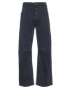 High Man Pants Midnight Blue Size 30 Cotton, Elastane In Midnight Blue