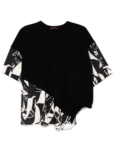 High Metamorphic Blouse In White