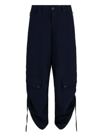 High Outgoing Trousers In Blue